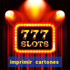 imprimir cartones de bingo